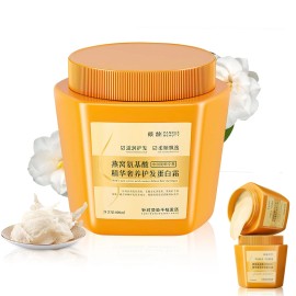 VOYOCUGE Amino Acid Essence Luxury Nourishing Hair Protein Cream, Bird's Nest