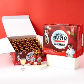 Director Kim O-gon's Drinkable Mega Silk Albumin Q 3 Boxes (90 Bottles) / 김오곤원장의 마시는 메가 실크 알 부민Q 3박스(90병)