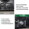 PIUGILH Car Headlight Switch Knob Cover Compatible with Hummer H2