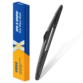 ICEXSNOW 12 Inch Rear Wiper Blade Replacement for Ford Focus 2018-2012 Fiesta 2019-2011 Saab 9-3 2011-2006 Saab 9-5 2009-2006 Saturn Astra 2009 2008 Rear Windshield Wiper Blade(12-M)