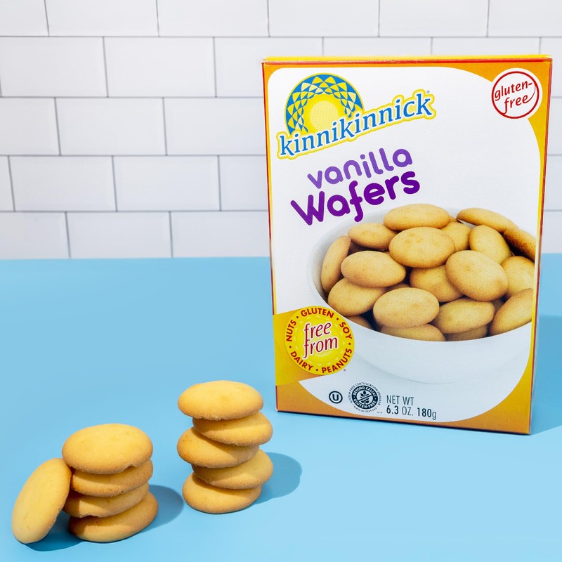 Kinnikinnick - Vanilla Wafers - Gluten Free, Allergy Friendly Cookies