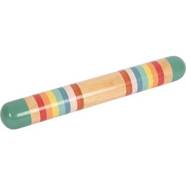 small foot Rainmaker Safari Made of Wood, Rhythm Instrument & Rattle for Children Aged 12+ Months, Sensory Toy, 12319, Multicolor