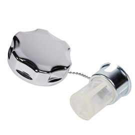 JMCHstore Tapa de depósito de combustible de gas con cadena para motor Honda OME GX390