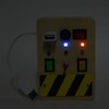 Light Switch Sensory Board Electric Wooden LED Early Education Color