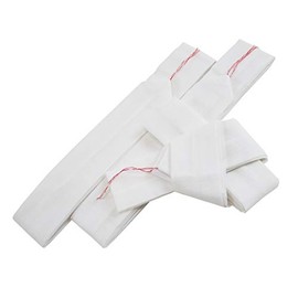 Muslin Waist Tie 3 Piece Set (White)