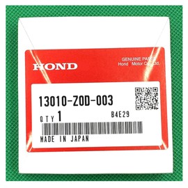 Genuine Piston Ring Set 13010-Z0D-003 for Honda EB2000 EU2000 Generator, GX100 Engine