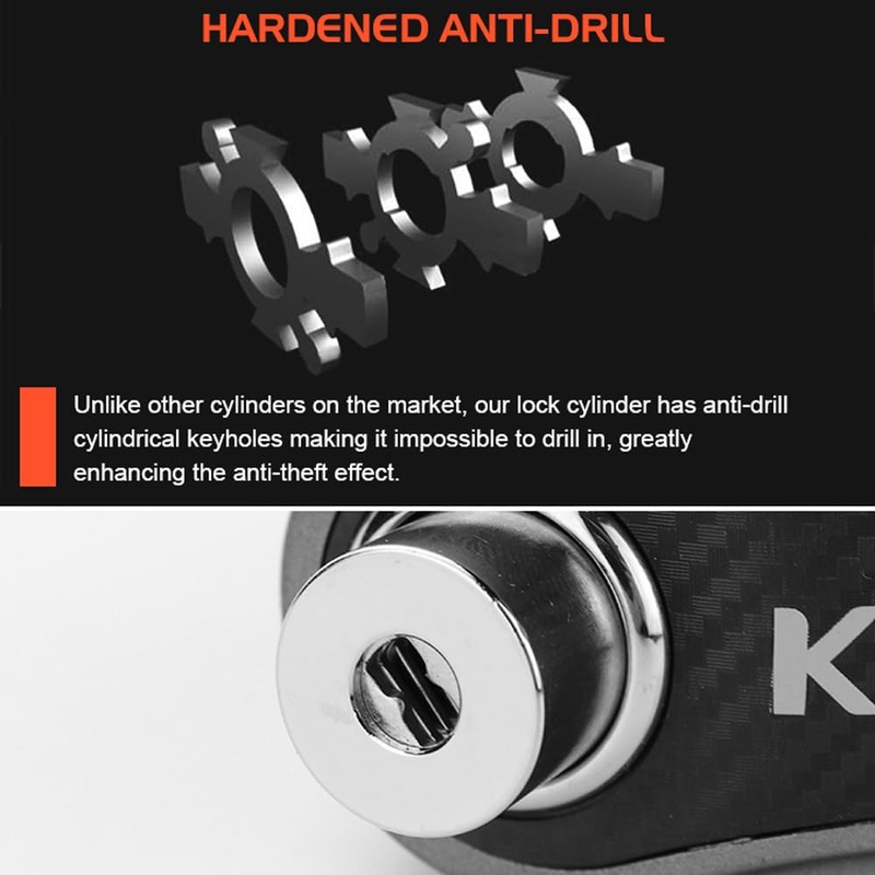 KOVIX Overlord Series KNN1/CB Disc Lock - Easy Push Down