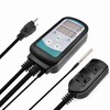 Digital Temperature Controller,Dual Digital Temperature Controlled Outlet,Thermostat Plug,greenhouse heater with