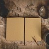 Samsill Vintage Hardcover Notebook, 200 Lined Notebook Pages, Brown, 7.5