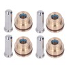 4Pcs Joystick Pusher Control Valve Standard Size Easy Installation Excavator
