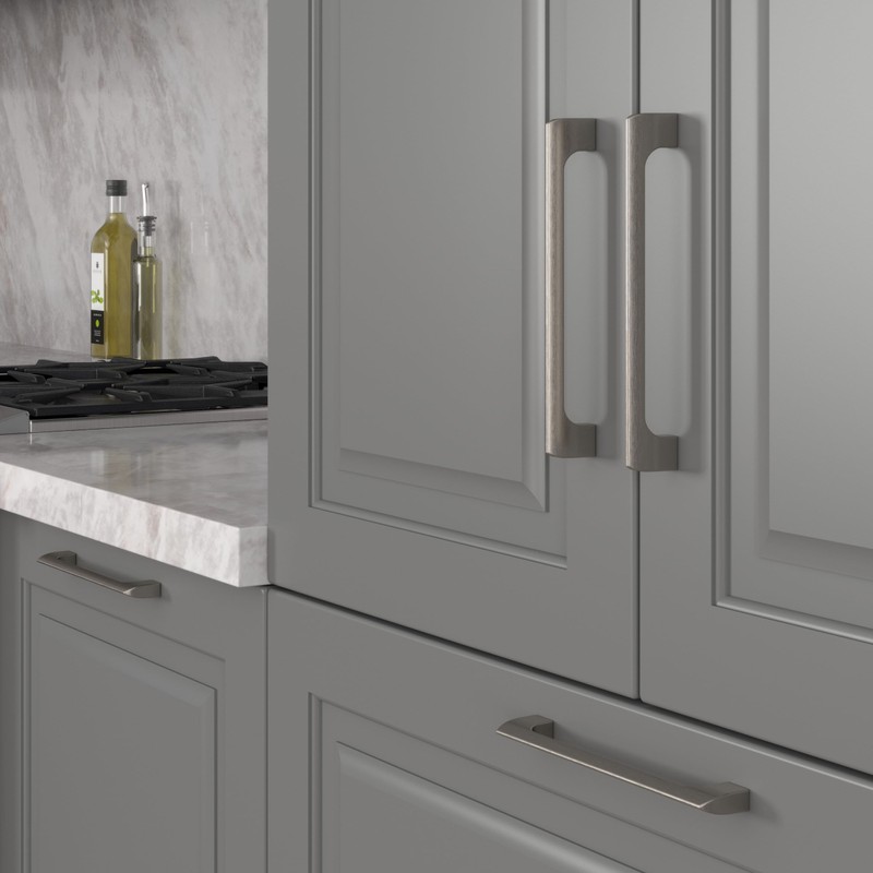 monti hardware | 1 Pack Brushed Nickel 5 Inch Hole