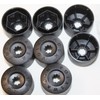 Genuine VW Volkswagen Engraved Alloy Wheel Bolt Cap Covers 17mm