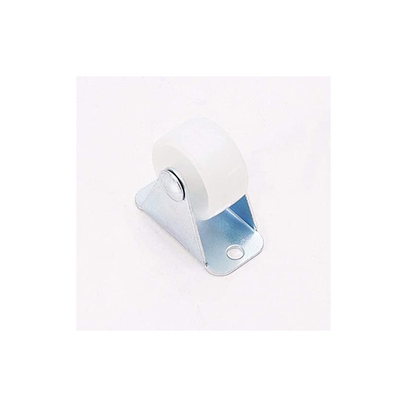 Rigid Non-Swivel Caster Wheels PP Top Plate Mounted Caster Wheel