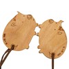 Mr. & Mrs. Panda Couple Keyring Pig Togetherness Gift, Anniversary