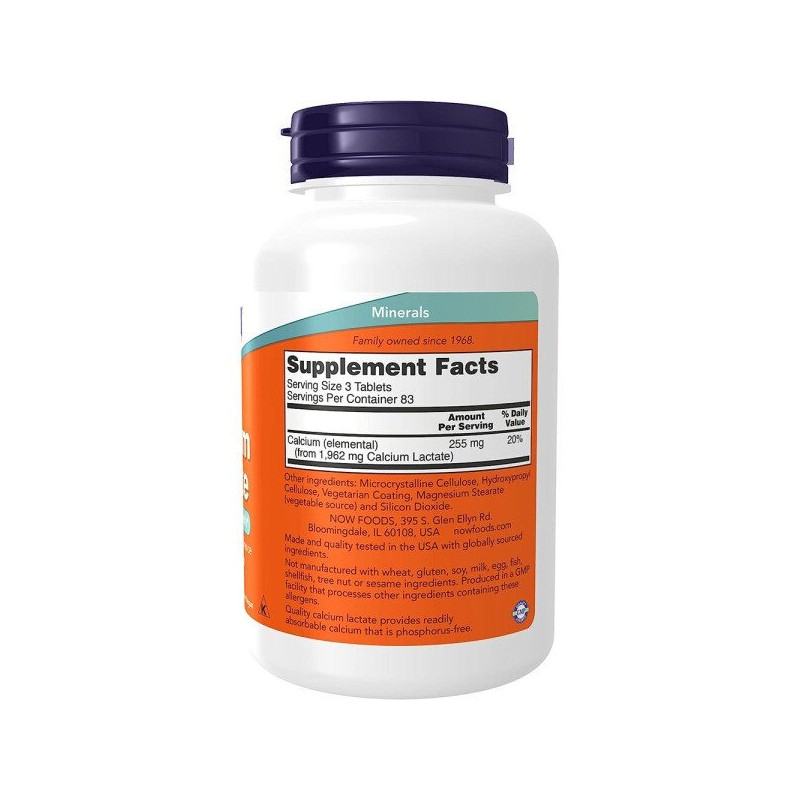젖산칼슘 250정 x 1통 Calcium Lactate Calcium Lactate 250 Tablets
