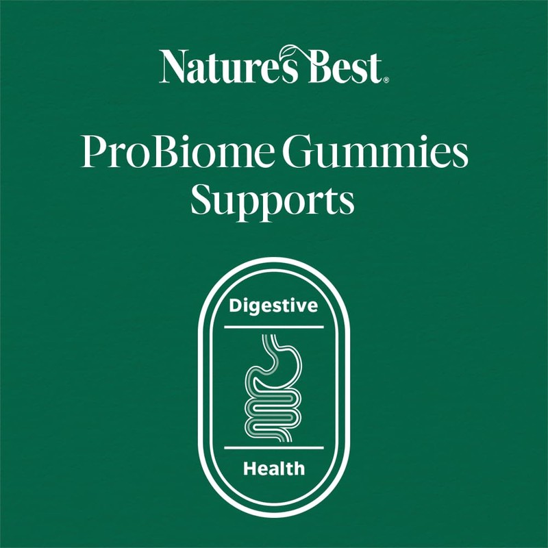 Nature’s Best ProBiome Gummies - One Billion Live Bacteria -