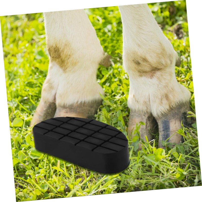 IWOWHERO Rubber Hoof Pads for Horse Sheep Essential Hoof Care