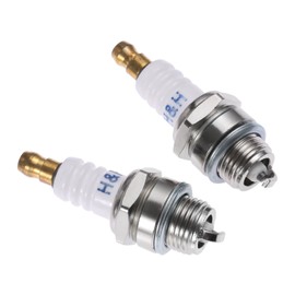 bowarepro 2Pcs L7T Spark Plug for 2 Stroke Strimmer Chainsaw Lawnmower Hedge Trimmer Cutter