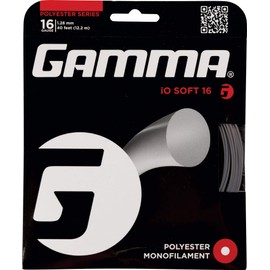 Gamma Io String Set - Charcoal, 1.28 Mm