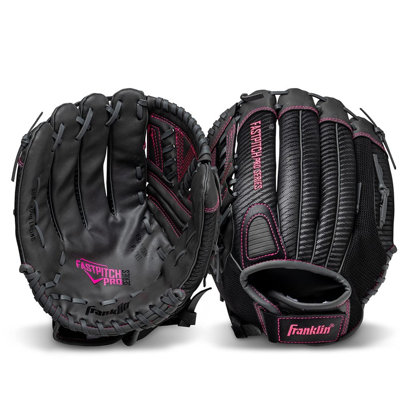 Franklin Sports Pro Series Fastpitch Softball Guantes, Rosado, 33.02cm (13'')