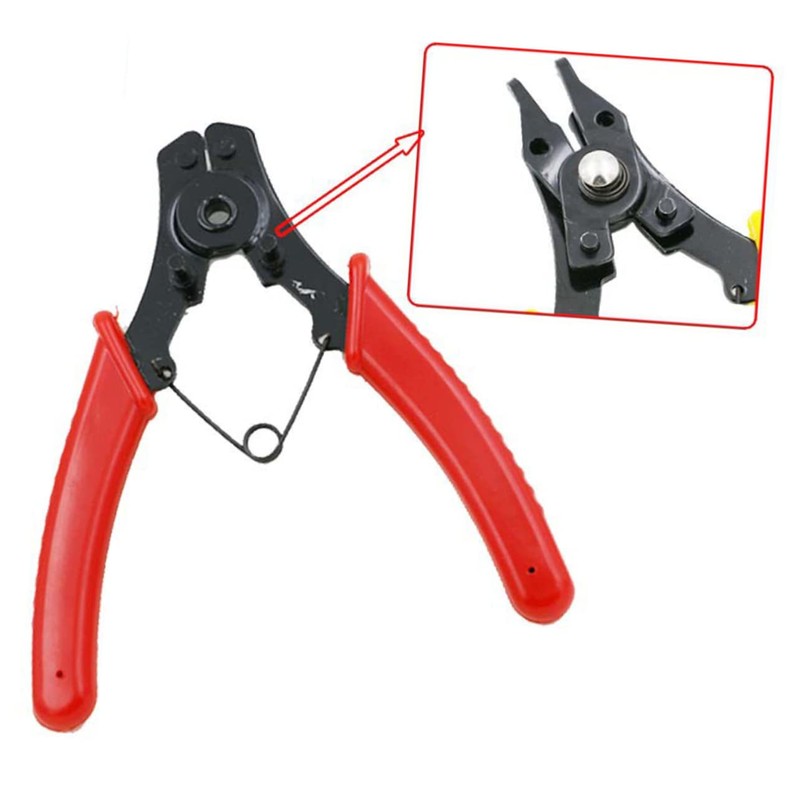 OSALADI Pliers Retaining Circlip Pliers Tool for Internal/external Ring Removal