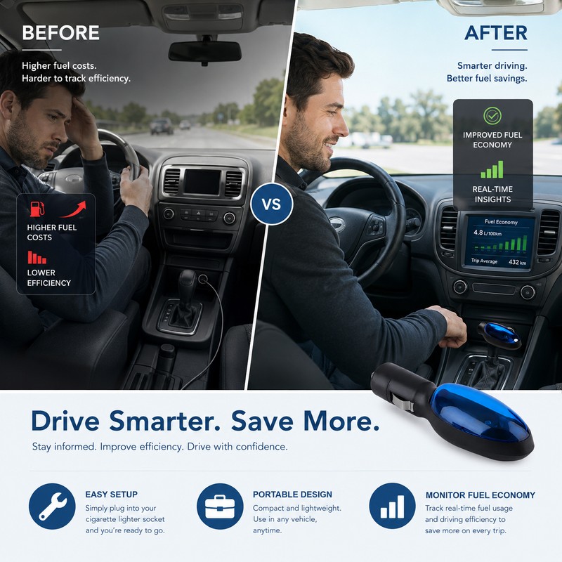 Compact Plug-In Car Accessory for Daily Driving – Portable Vehicle