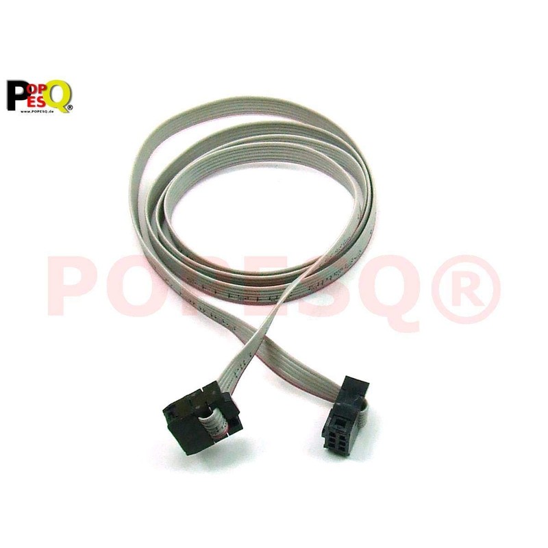 POPESQ® #A1505 IDC Cable 6-Pin 2 m 2.54 mm Connector