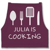 Geschenk mit Namen personalisiert by Shirtracer - Apron - Cooking