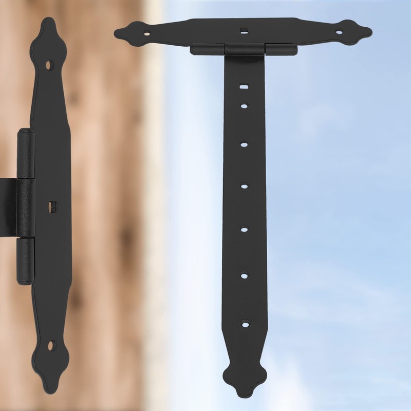 KOTARBAU® Cross Hinges 400 mm Shutter Hinge Hinge Band Plate