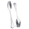 6-Pack Long Handle 18/10 Stainless Steel Sporks, 7.2 Inch |
