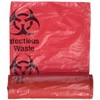 Comfort Axis Biohazard Infectious Waste Disposable Bag, 18 by 22