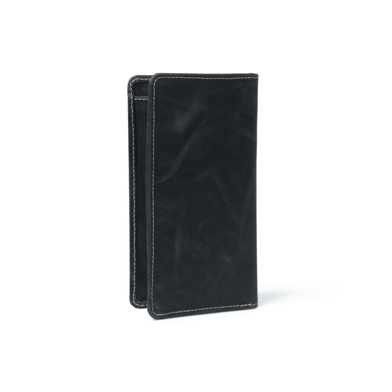 Jajmo Legacy Long Bifold Top-Grain Leather Wallet for Men, 11