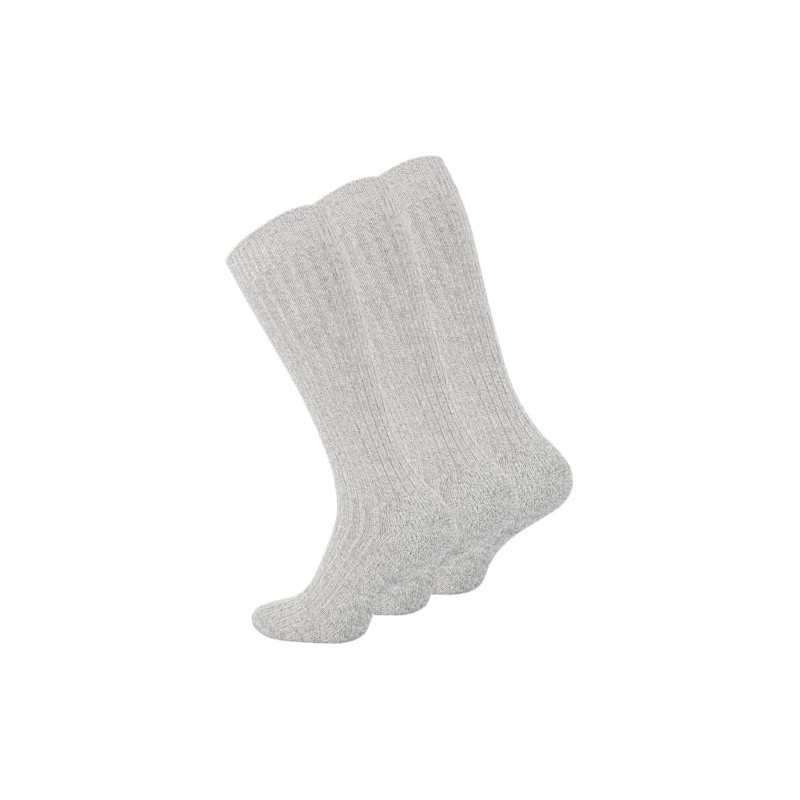 lavendel Norwegian Men's Knee Socks with Soft Plush Sole, 3