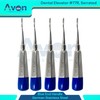 No. 77R Dental Root Elevator, Single-Ended Slightly Offset Pick, Hollow