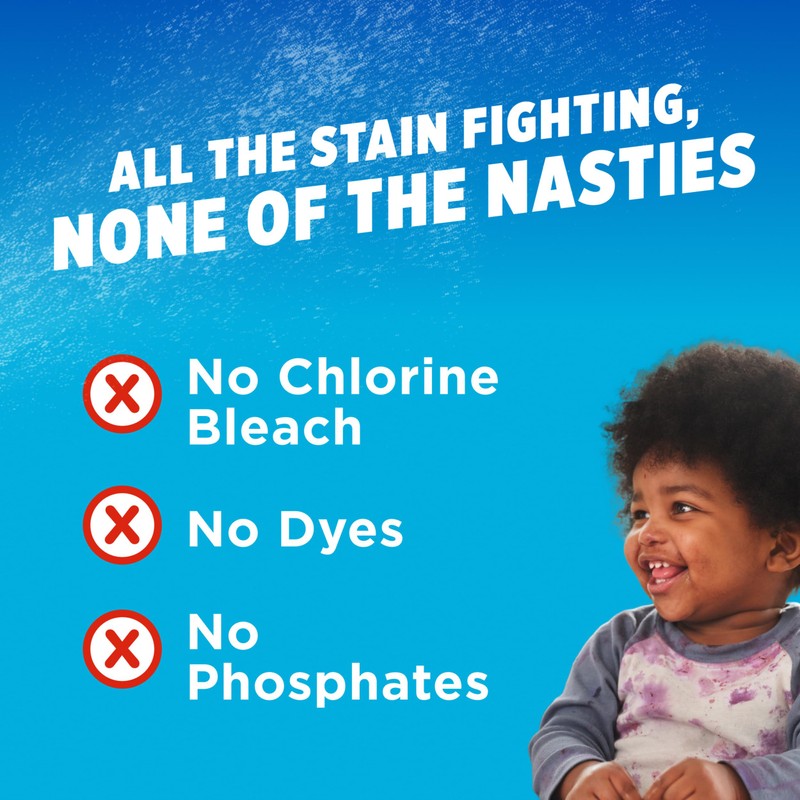 OxiClean Max Force Laundry Stain Remover Spray, Newborn & Baby