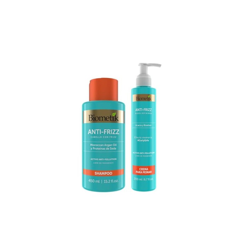 Biometik Kt Shampoo y Crema para Peinar + Balsamo Carmex