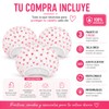 Set de 3 Gorros para Baño Impermeables, Gorra de Ducha