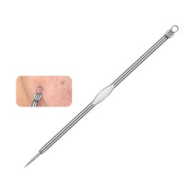 9PCS Blackhead Remover Extractor Tool Pimple Blemish Popper Comedone Kit Clip, Stainless Steel Pimple and Blemish Extractor Set