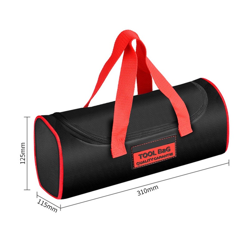 Tool Bag Canvas Multi Compartments Wear Resistant Strong Handle Portable