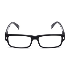 Rectangle Reading Glasses in Black by Readers.com | The Althorpe | +2.00