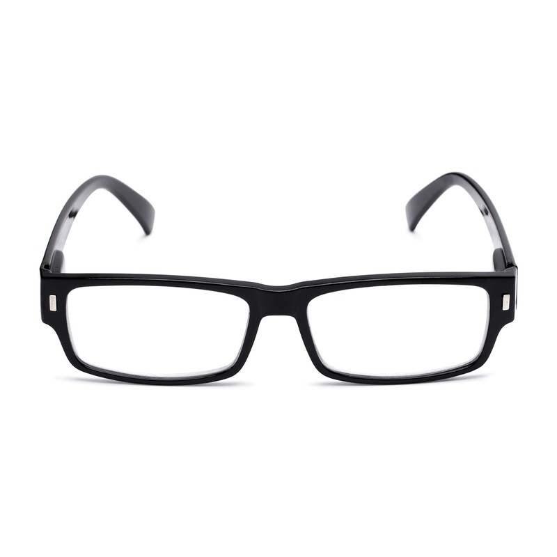 Rectangle Reading Glasses in Black by Readers.com | The Althorpe