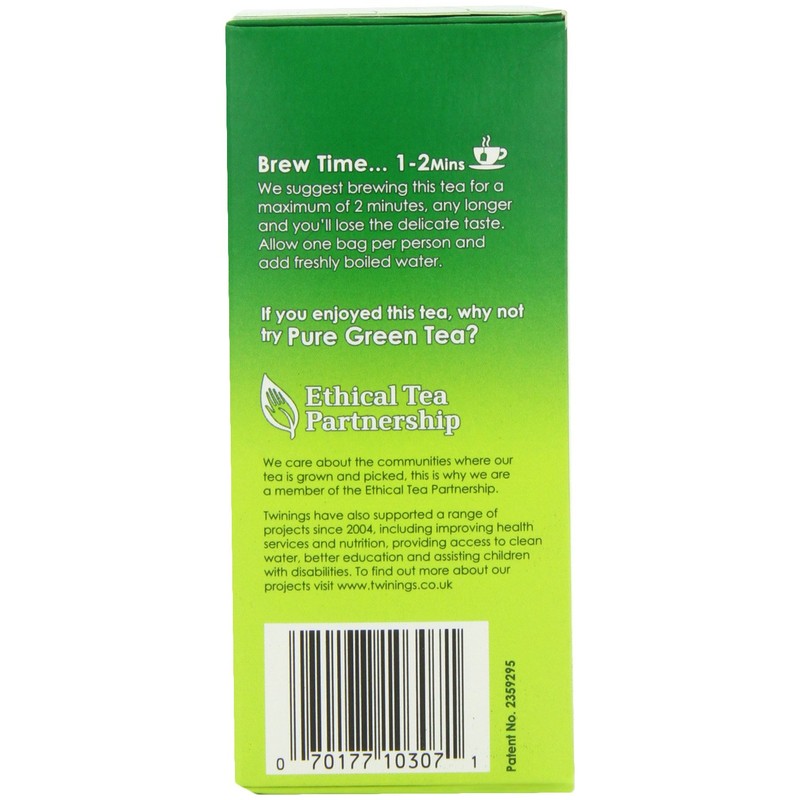 Twinings Jasmine Green (Pack of 4, Total 80 Teabags)