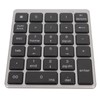 Numeric Keyboard Mini USB Rechargeable Wired 28 Keys Thin Portable