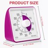 Secura 60-Minute Visual Timer, Classroom Timer, Countdown Timer for Kids