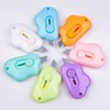 Mini Retractable Utility Knife Cloud Box Cutters Plastic Letter Opener