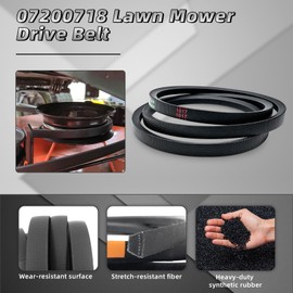07200718 Drive Belt Replacement for Ariens Gravely 7200718, 1/2" x 57" Lawn Mower V-Belt Fits Zero Turn ZTX 42 ZTX 52 Stealth, Ikon-X 42 52, Ikon-XD 42 52 60