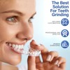 Vasmeiy Crunch Splint for Night, 2 Sizes, 4 Mouldable Mouth