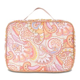 Oilily Cara Travel Kit with Hook Paisley Elio, Sand Dollar