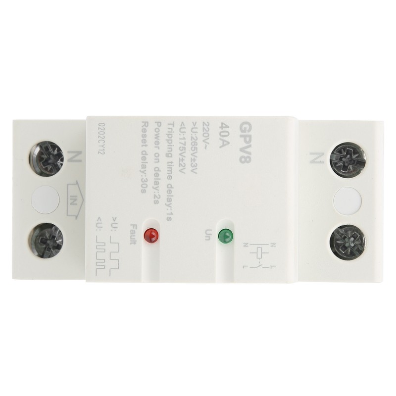 Voltage Protector GPV82pD Surge Protective Device Automatic Reset with LED