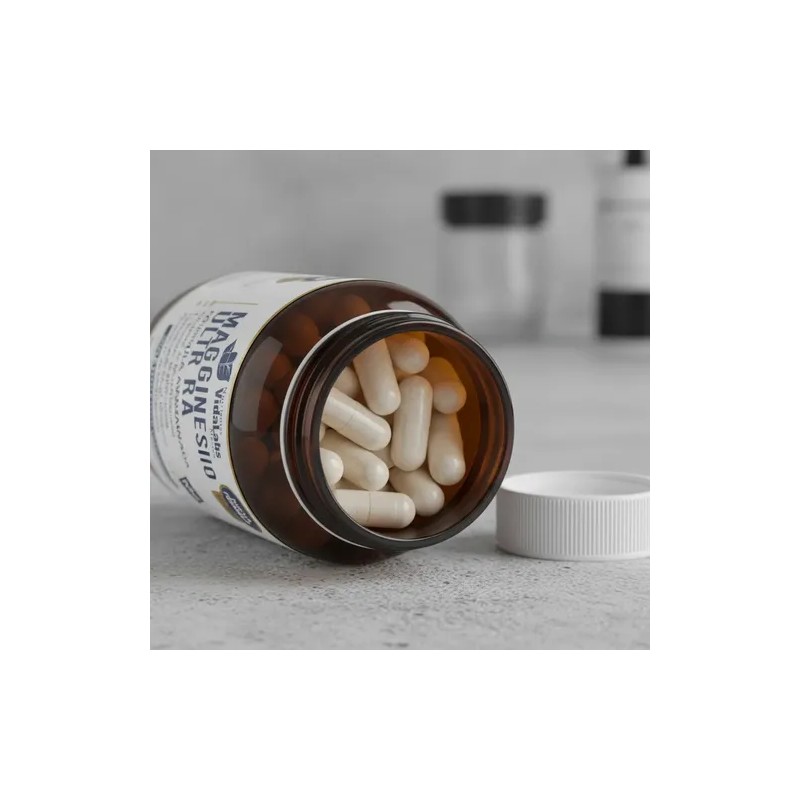 Magnesio Ultra Nutrientes Vidalabs México 60 Cápsulas